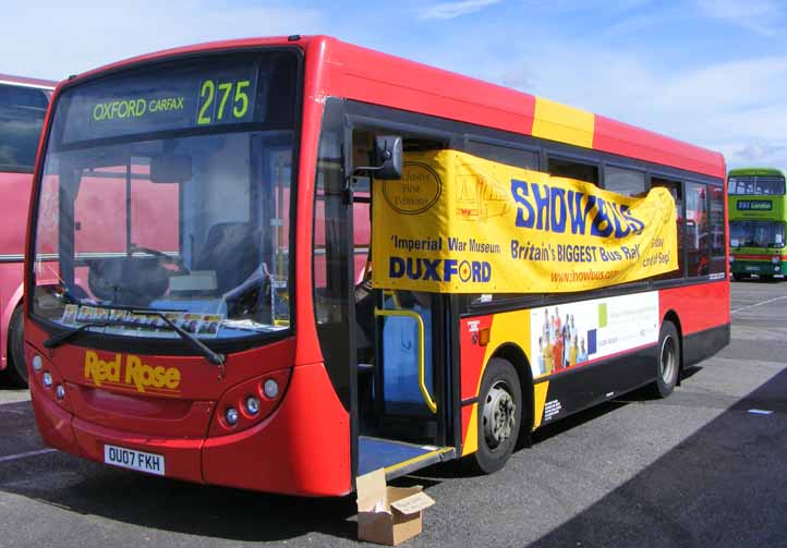 Red Rose Alexander Dennis Enviro200 OU07FKH